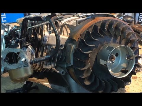 Видео: Замена катушки зажигания мотоблока, двигателя 168F, 170F.