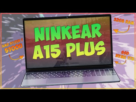 Видео: Ninkear A15 Plus | НОУТ | AMD Ryzen 7 5700U | 32Gb RAM | SSD NVME 1TB 💻✌️