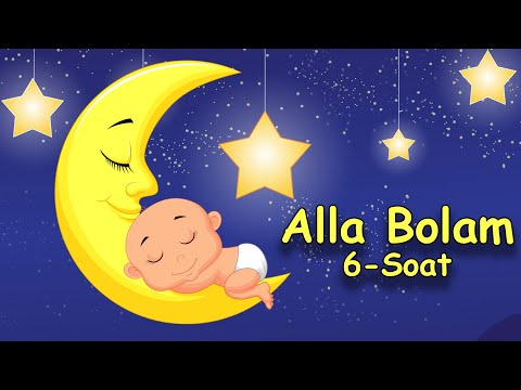 Видео: Alla Bolam | Alla - 6 soat uzunligi | Uzbek lullaby | Узбекская Колыбельная | Болалар учун кушиклар