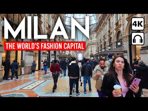 Видео: МИЛАН, Италия 🇮🇹 Мода, история и элегантность | Пешая экскурсия в формате 4K