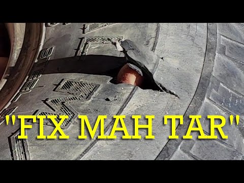 Видео: Как я ремонтирую боковину вулканизированной шины.