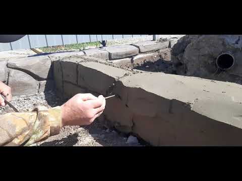 Видео: Горка,клумба и бордюр  ! день второй