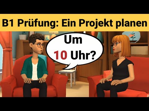 Видео: Устный экзамен по немецкому языку B1 | Планируйте что-нибудь вместе/диалог | обсуждение Часть 3