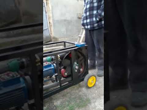 Видео: перистальтический штукатурный аппарат