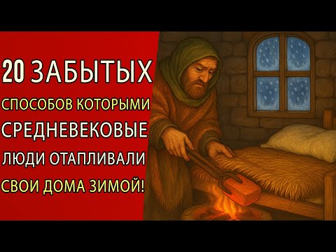 Видео: 20 забытых способов обогрева средневековых домов зимой.