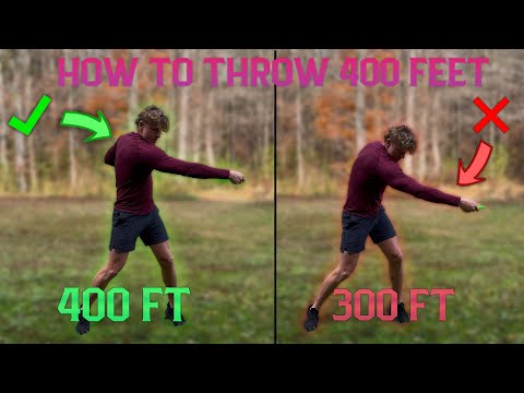 Видео: Как бросить мяч на 400 футов в диск-гольфе
