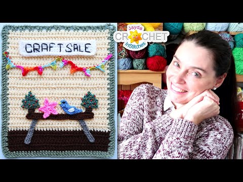 Видео: Мастер-классы по аппликации на стол и мини-флажки «Распродажа рукоделия» — Календарь 2025: проект...