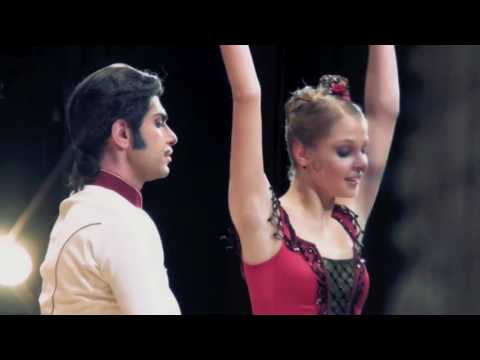 Видео: "Пахита" фрагменты. Съемка из кулисы