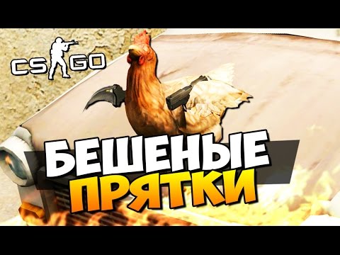 Видео: БЕШЕНЫЕ ПРЯТКИ КУРОЧЕК В CS:GO ( УГАР )