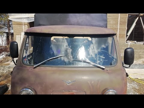 Видео: Уаз 3303 установил нормальные зеркала (нового образца)#уаз3303#зеркала#обзор