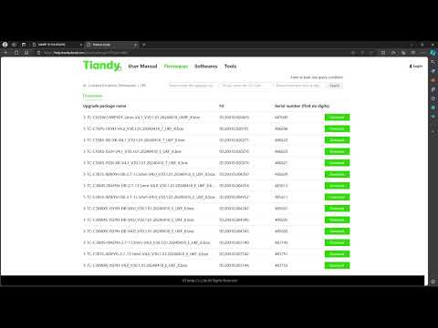 Видео: Как обновить прошивку камеры Tiandy? #tiandy #cctv