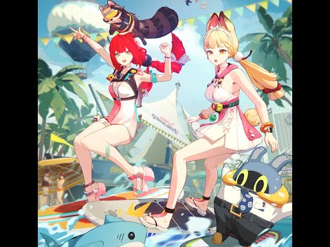 Видео: Zenless Zone Zero - 2.1 Летняя фантазия - Рыбалка - Тир - Сёрфинг - Грейс? [29]