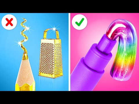 Видео: ЛУЧШИЙ НАБОР ДЛЯ ВЫЖИВАНИЯ В ШКОЛЕ! 🎒✏️ Гениальные хаки, которые нужны каждому ученику от 123 GO!