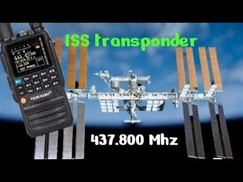 Видео: Принимаем ретранслятор Международной космической станции на 437.800Mhz.