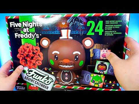 Видео: ФНАФ фигурки Адвент календарь от Фанко Funko Fnaf Advent