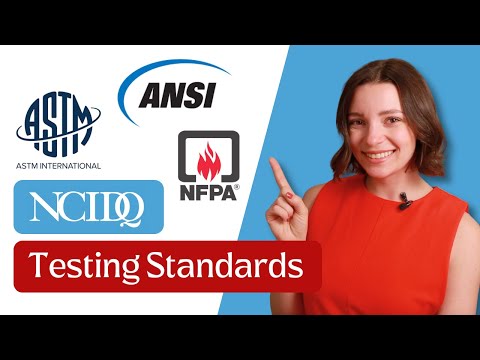 Видео: РАЗБОР СТАНДАРТОВ ТЕСТИРОВАНИЯ (ANSI, ASTM, NFPA) | Подготовка к тестированию NCIDQ