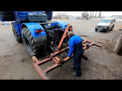 Видео: САМОДЕЛЬНЫЙ КУЛЬТИВАТОР из МЕТАЛЛОЛОМА