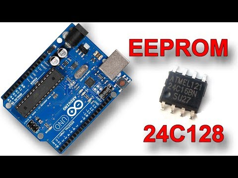 Видео: Ардуино и внешняя EEPROM 24C128