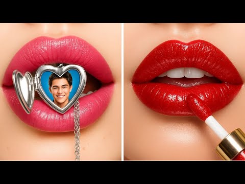 Видео: Ботанка пытается впечатлить горячего парня! Потрясающий макияж!