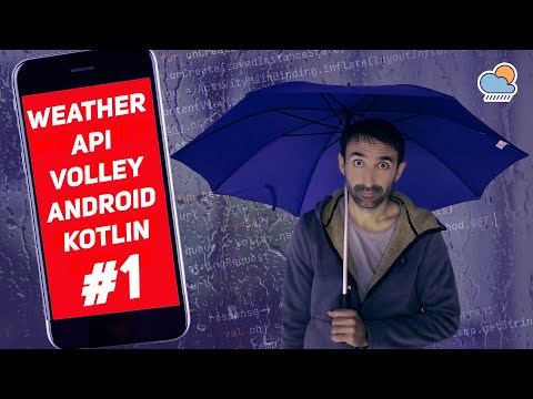 Видео: Прогноз погоды на Android (Kotlin) #1 | Weather API