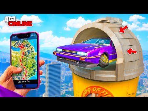 Видео: НАШЕЛ ПО ФОТО ЛЕТАЮЩИЙ ДЕЛОРЕАН НА ВЫШКЕ! НАЙДИ ПО ФОТО В GTA 5 ONLINE