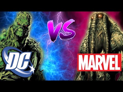 Видео: MARVEL VS DC // Марвел против Диси / Леший vs Болотная тварь / Обзор комиксов Леший и Болотная Тварь
