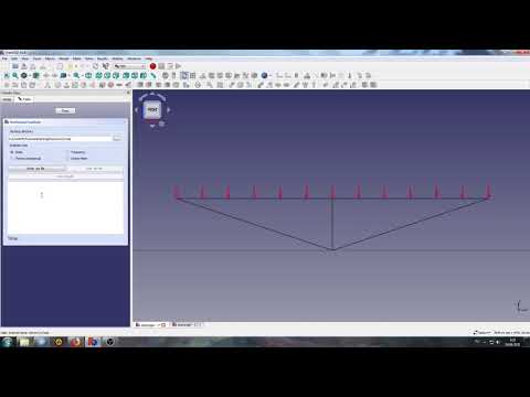 Видео: Расчет шпренгельной балки во FreeCAD FEM