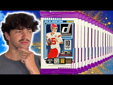 Видео: Я открыл 100 наборов для хобби Donruss Football 2025 года