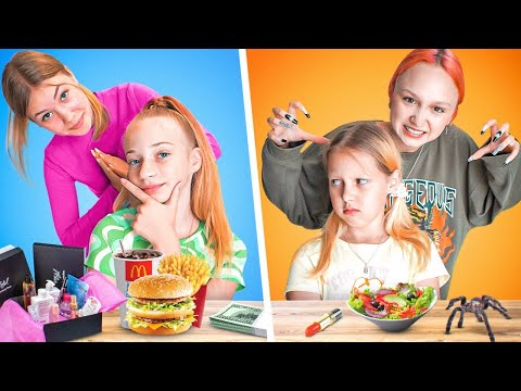 Видео: Амелка и Дијана су се посвађале! | Добар пријатељ VS Лош пријатељ!