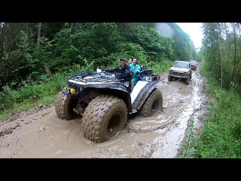 Видео: Мега квадр, Хаммер, Ниссан X-Terra и др. на экспедиции "Серпуховской Тракт" (04.07.2020г.)