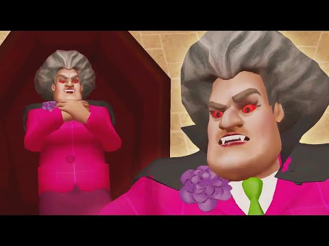 Видео: СТРАШНАТА УЧИТЕЛКА МАРИЙКА Е ВАМПИР ЗА ХЕЛОУИН - Scary Teacher 3D (Halloween Update)