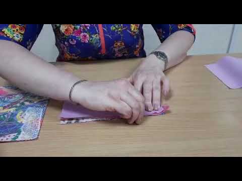 Видео: Изготовление косметички в технике «пицца»