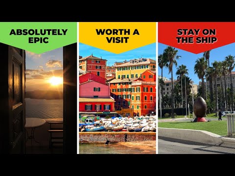 Видео: Рейтинг ВСЕХ крупных круизных портов Средиземноморья (от 👍 до 👎)