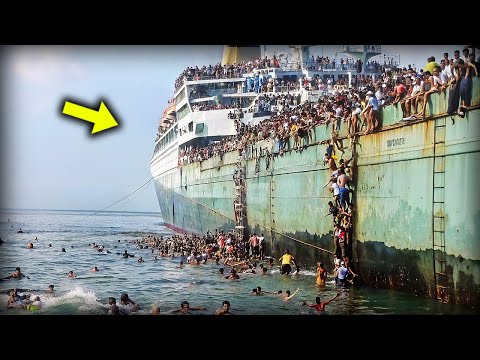 Видео: Эта катастрофа оказалась хуже Титаника, только взгляните…