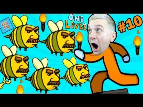 Видео: ПОБЕГ ИЗ ТЮРЬМЫ Стикман в игре One LEVEL 2 #10 Сложный Побег Стикмана! Детский Л