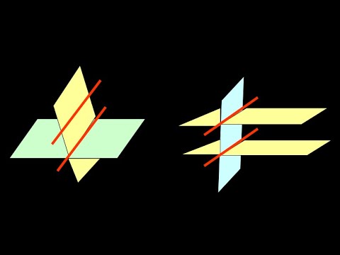 Видео: Параллельность прямых и плоскостей