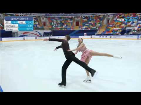 Видео: Vasilisa KAGANOVSKAYA / Valery ANGELOPOL FD  Первенство Москвы среди юниоров 02/09/2020