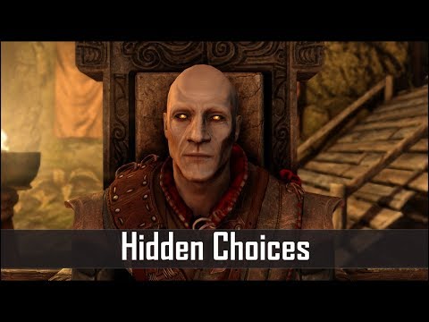 Видео: Skyrim: 5 секретных выборов, о которых вы не знали в The Elder Scrolls 5: Skyrim