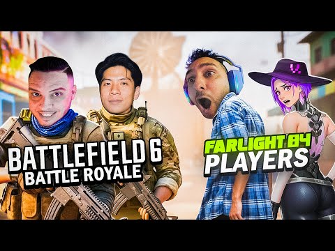 Видео: Игроки Farlight 84 впервые пробуют Battlefield 6 Battle Royale | Смешные моменты и неудачи