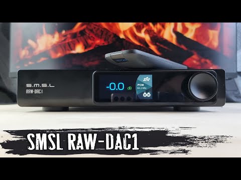 Видео: Обзор SMSL RAW-DAC1: шикарный балансный ЦАП с двумя парами SPDIF