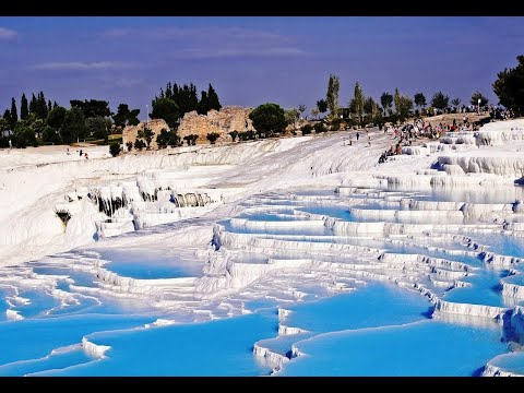 Видео: Памуккале, Турция. Хочу в отпуск.