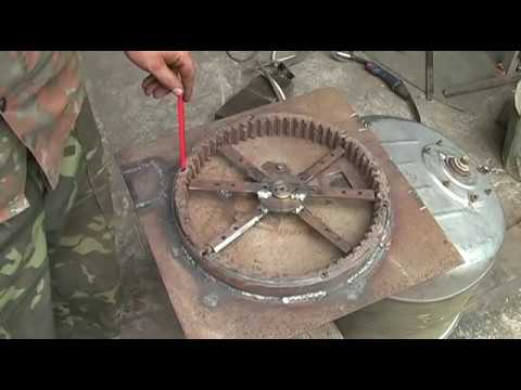 Видео: Зернодробілка  саморобна ДКУ.