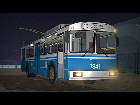 Видео: Реалистичный симулятор троллейбуса в онлайне! - Trolleybus FS