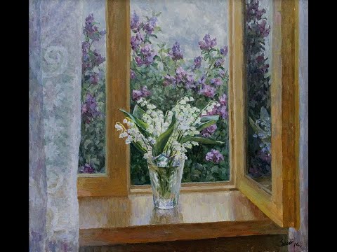 Видео: "Как прекрасна весна за окном..."  Картины разных художников.