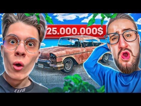 Видео: ЗАПЛАТИЛ $25.000.000 ЗА  САМУЮ ДЕШЕВУЮ МАШИНУ НА GTA 5 RP!