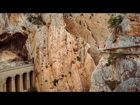 Видео: Испания, Андалусия : Каминито Дель Рей: Уникальный маршрут на юге Испании, который стоит посетить!