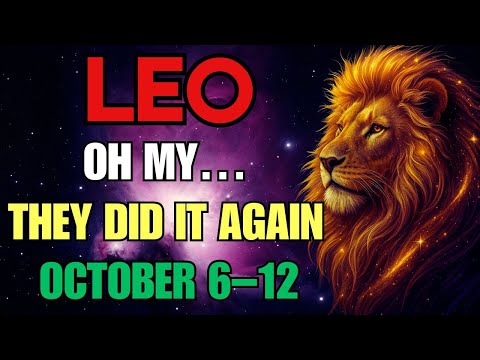 Видео: ЛЕВ ♌ Вы наконец увидите их истинное лицо — и вернёте себе силу 🔥 | 6–12 октября