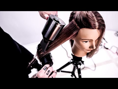 Видео: Как сушить волосы феном