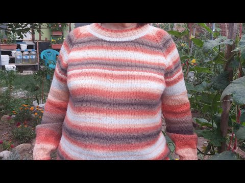 Видео: #knitting VLOG #Jumper "savannah " in 4 days. Почти МК на #джемпер.