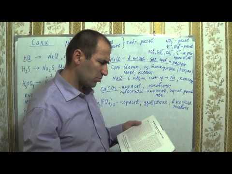 Видео: §21, 8кл. Соли